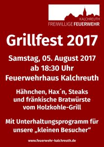 Plakat Grillfest 2017